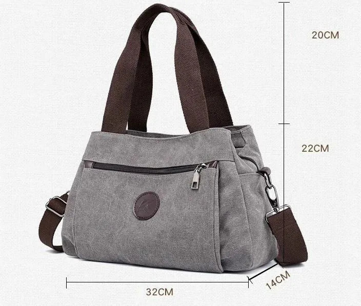 Women's Canvas Shoulder &amp; Crossbody Bag