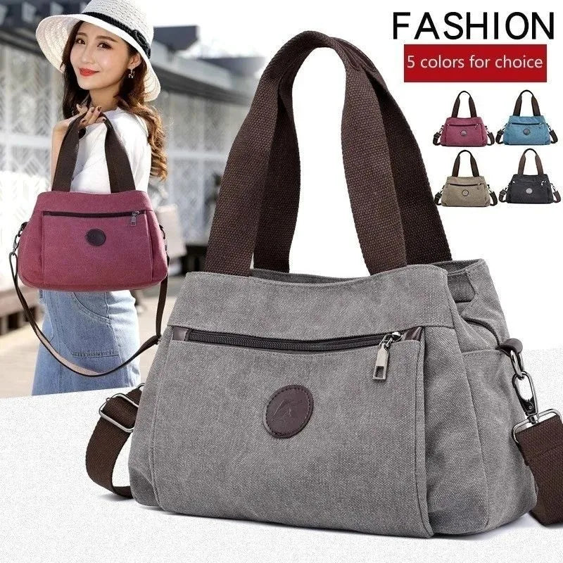 Women's Canvas Shoulder &amp; Crossbody Bag