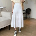 Women's Summer Fashion High-Waist Pleated A-Line Skirt